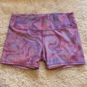 All in Motion Kids Purple Swirl Shorts